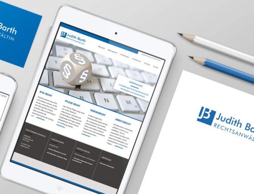 CORPORATE DESIGN & WEBDESIGN„Rechtsanwältin Judith Barth“
